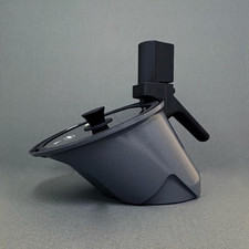 Vitalplant Rollpan Original Auto Rotating Cooking Pot Oven BBQ Korea--black picture