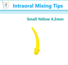 Dental Intra Oral Impression Mixing Tips Yellow  4.2mm IntraOral Delivery Tip picture