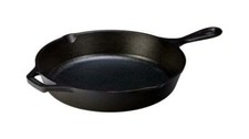 Lodge L8SK3 10.25 Inch Cast Iron Skillet, Pre-Seasoned and Ready for Use_Black picture