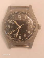 Vintage Benrus Military field Watch GG-W-113 Vietnam war era Mar 1973 picture