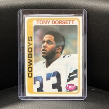 Tony Dorsett 1978 Topps Football Rookie Card #315 RC Cowboys picture