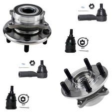 5-Lug Front Ball Joints Tie Rods Wheel Hubs for 2011-2017 Honda Odyssey picture