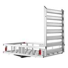 Uimoso Aluminum Hitch-Mounted Wheelchair and Scooter Carrier, 500 lbs Capacity picture