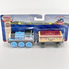 Thomas n Friends 2014 Wooden Railway Train Tank Engine Cranberry Spill New DFH48 picture