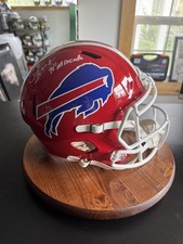 CORNELIUS BENNETT SIGNED AUTO BUFFALO BILLS FULL SIZED REPLICA HELMET W/JSA COA picture