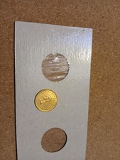 1873 Gold Dollar Princess head open 3 Jewelry Damage picture