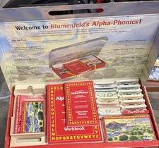 RARE VINTAGE Alpha-Phonics Reading kit for Beginners by Samuel L. Blumenfeld picture