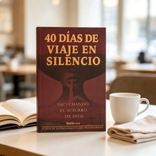 40 Days of Silent Travel Listening To God's Voice Spanish Language Books picture