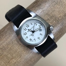 Bertucci DX3 Women M1S Field Date Black Nylon Strap Quartz 30mm Watch 7  G2U picture