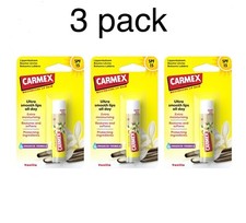 3 x CARMEX PREMIUM VANILLA Lip Balm, SPF15 4,25 g picture