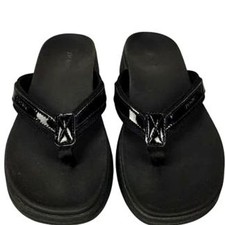 Vionic High Tide II Women's Platform Orthotic Sandal in black picture
