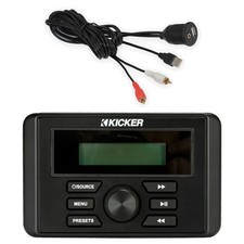 Kicker KMC3 Marine Digital Media Bluetooth Receiver, USB/AUX Interface Mount picture