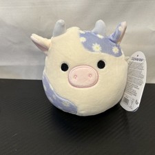 Squishmallows 8 Inch Liesel The Floral Cow Plush Toy Easter 2026 BRAND NEW picture