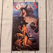 Coven Vol 2 & 3 Gallery Girls Art Book Lot SQP Inc Fantasy Witch Illustration picture