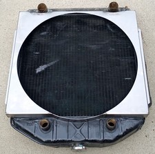 FORD...  1949 1950 51, 52  Ford Flathead V8 Fan/Radiator shroud, picture