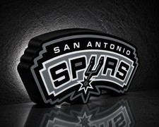 San Antonio Spurs LED or RGB Light Box | USB Powered NBA Decor Sign Wemby picture