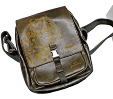 Disney's Encanto x Vélez leather messenger bag - Miguel/Batman Embossed - READ picture