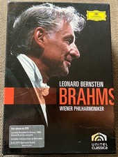 Leonard Bernstein Conducts Brahms (5 Disc DVD) Box Set Wiener Philharmoniker picture
