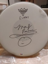 Drum Head Signed By Marky Ramone From The Ramones With Psa Certification  picture
