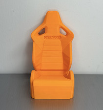 RECARO Orange Racing Seat Diecast / Phone Stand picture