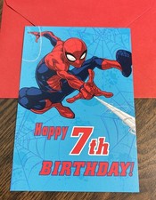 Happy 7th Birthday Spider-man 7 years old 5