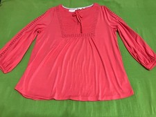 NWT Boden Women’s *size 10* Pretty Coral Jersey Top Retail $70 Nordstrom picture