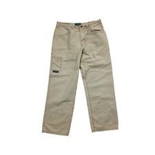 Arborwear Canvas Work Pants Men 34x30 Tan Heavy Duty Utility Distressed Vtg Y2K picture