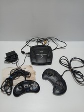 Sega Genesis 3 Console Power Hookups Controllers Manual Working picture