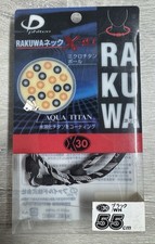 Phiten necklace RAKUWA X30 - BLACK & WHITE - NEW picture