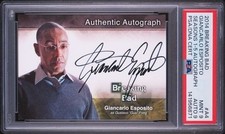 2014 Cryptozoic Breaking Bad Giancarlo Esposito Gus Fring Auto PSA 9 AUTO 9 RARE picture