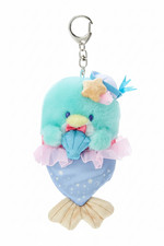 TuxedoSam Plush Backpack Clip Sanrio Keychain Mermaid picture
