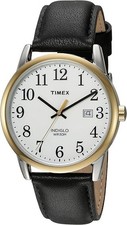 Timex Men's analogue quartz watch with leather strap TW2R30000  Easy Reader NEW picture