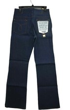 Vintage NOS Key Nu-Weave 14 oz Cotton Exact Fit 5 Pocket Denim Jeans 28x34 picture