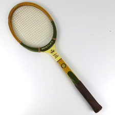 Rare Wooden Tennis Racket Bentley “Deluxe” All Court Model Belgium Vintage picture