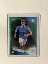 25-26 Topps Chrome Uefa Club Competitions - Scott McTominay Green X-Fractor /99 picture