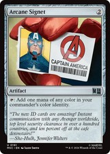 MTG Arcane Signet [Marvel Super Heroes Commander] Near Mint Magic picture