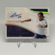 Panini 2020 Immaculate Soccer Giovani dos Santos Spurs Auto MO-GDS 21/25 picture