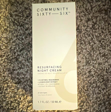 Community Sixty-Six Resurfacing Night Cream Retinol Niacinamide 1.7 fl oz picture