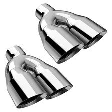 Universal Dual Exhaust Tips 2.5