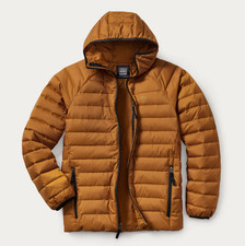 DULUTH Men's AKHG Puffin Hooded Jacket, Flax NEW picture