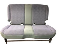 2005 Jeep Wrangler Rear Seat Fold Down Cloth Khaki *Light Stains Small Rip* OEM picture
