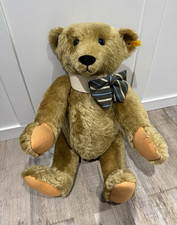 22” Steiff  Margaret Woodbury Teddy Bear Plush Bow Tie Germany 1987 MPN 040894 picture
