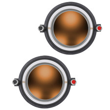 2PCS Diaphragm Replacement 74.5mm Titanium Coil Driver 8 ohm Speaker DE800 picture