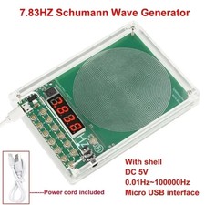For Schumann Wave Generator Pulse Sine Frequency+Audio Output Connector+Case picture