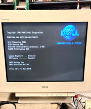 Vntg Dell Sony Trinitron color UltraScan P780 CRT VGA 17