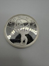 2009 John Galt $50 Atlas Librecoins AOCS  1 oz .999 Fine Silver Norfed Design BU picture