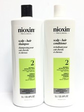 (2 PACK) Nioxin System #2 Liter Duo (Shampoo and Conditioner), 33.8 oz picture