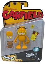 Garfield Action Figure - 25 Points of Articulation with Lasagna & Pooky picture