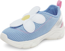 Carter's Girls Hug Light-Up Sneaker, Blue  Size 8 picture