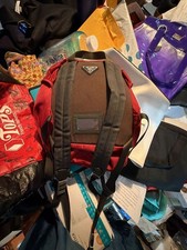 Prada Tessuto Nylon Backpack Red picture